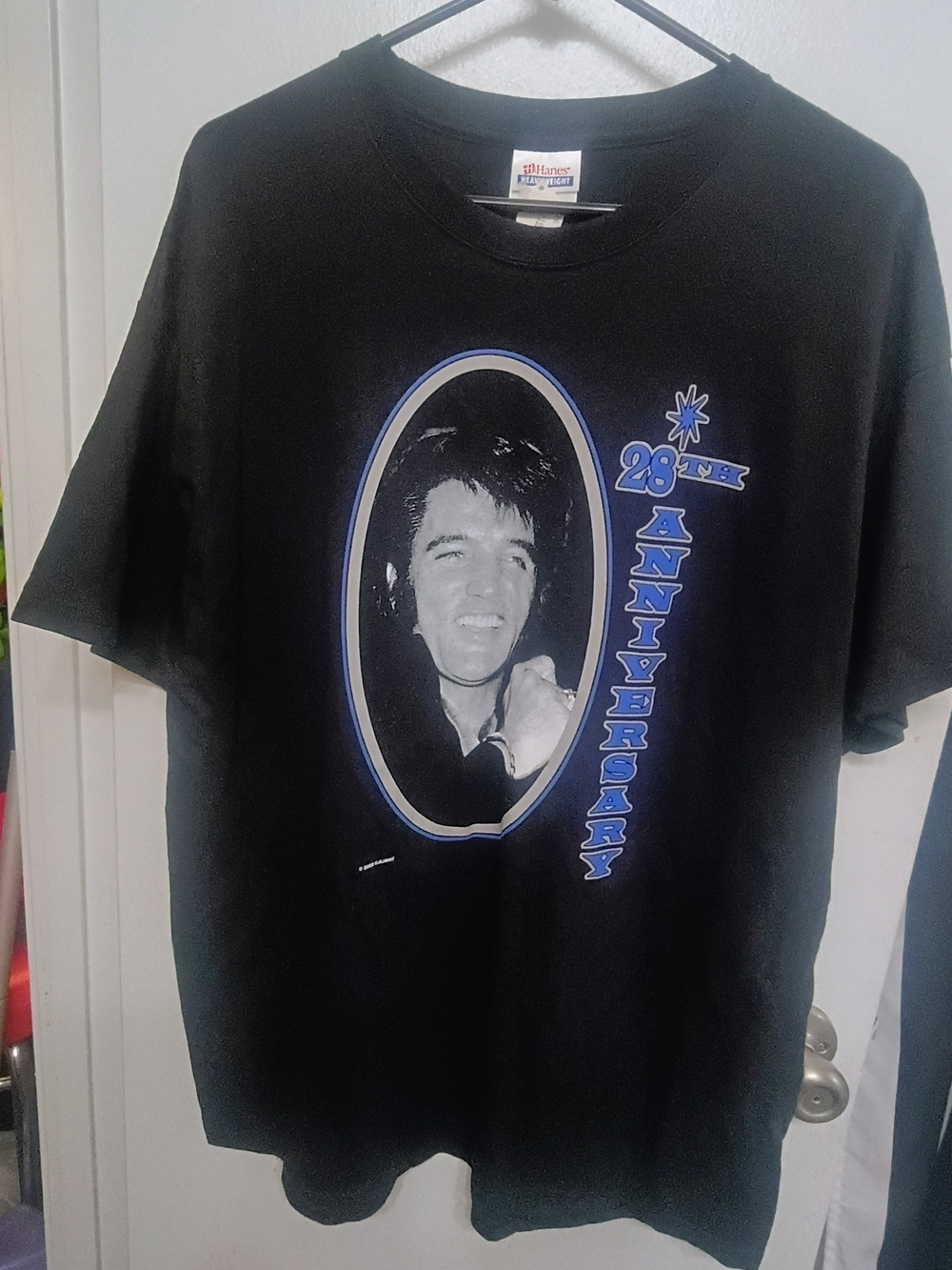 Elvis 23rd Anniversary Graphic Tee - Black